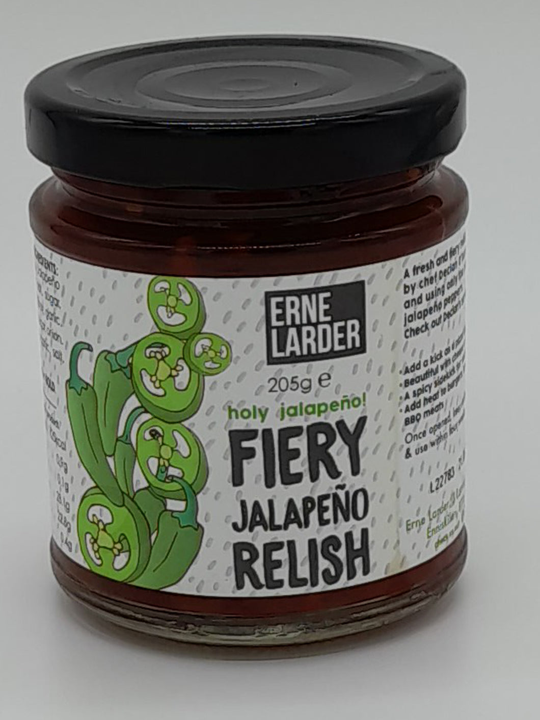 Erne Larder 'Holy Jalapeno Chutney'